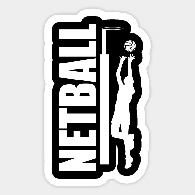 Stylish Netball Sticker by idlei